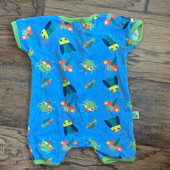 Colorful Insect Print Kids One Piece - Picture 5 of 7